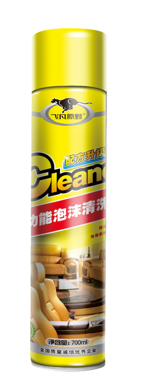 Multi functional foam cleaning agent